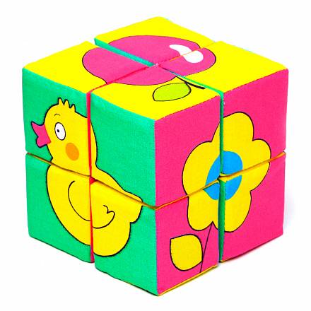 Набор из 8 кубиков - Предметы из серии Собери картинку 